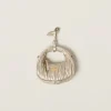 Pyrite Wander Matelassé Nappa Leather Micro Hobo Bag | Miu Miu