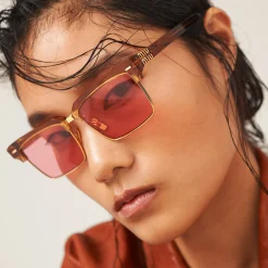Red Lenses Miu Miu Runway Sunglasses | Miu Miu