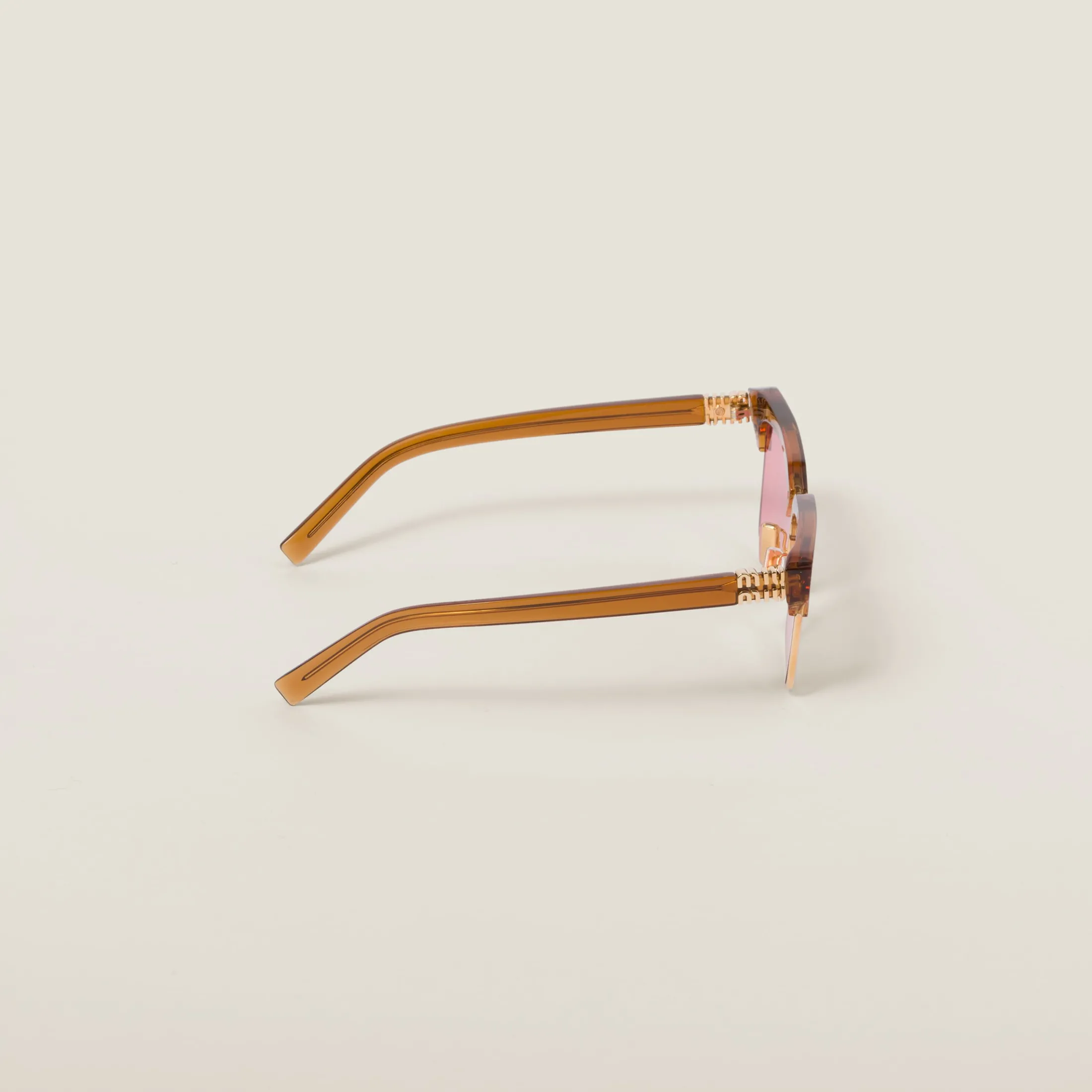 Red Lenses Miu Miu Runway Sunglasses | Miu Miu