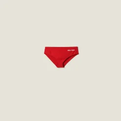 Red Nylon Swimsuit | Miu Miu