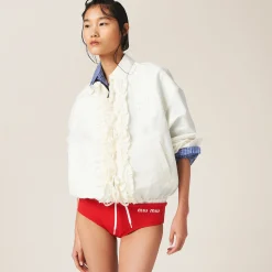 Red Nylon Swimsuit | Miu Miu
