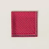 Red/black Printed Twill Scarf | Miu Miu