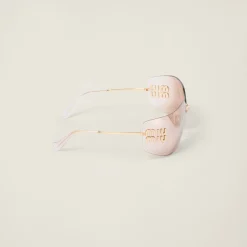 Rose Gold Lenses Miu Miu Runway Sunglasses | Miu Miu