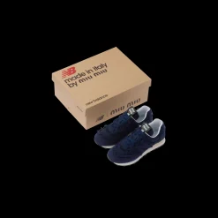Royal Blue New Balance 574 X Miu Miu Denim Sneakers | Miu Miu