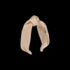Sand Beige Velvet Headband | Miu Miu