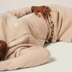Sand Beige Wool And Cashmere Skirt | Miu Miu