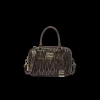 Sand/coffee Arcadie Matelassé Nappa Leather Bag | Miu Miu