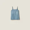 Sapphire Blue Denim Dress | Miu Miu