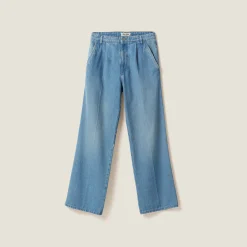 Sapphire Blue Denim Jeans | Miu Miu