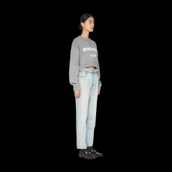 Sapphire Blue Denim Jeans | Miu Miu
