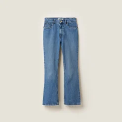 Sapphire Blue Denim Pants | Miu Miu