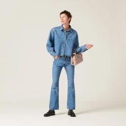 Sapphire Blue Denim Pants | Miu Miu