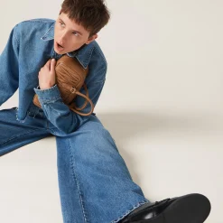 Sapphire Blue Denim Pants | Miu Miu