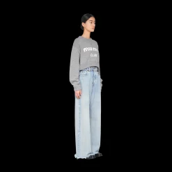 Sapphire Blue Iconic Denim Jeans | Miu Miu