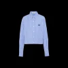 Sapphire Blue Poplin Shirt | Miu Miu