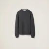Slate Gray Cashmere Sweater | Miu Miu