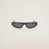 Slate Gray Lenses Miu Glimpse Sunglasses | Miu Miu