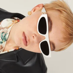 Slate Gray Lenses Miu Glimpse Sunglasses | Miu Miu