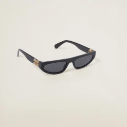 Slate Gray Lenses Miu Glimpse Sunglasses | Miu Miu