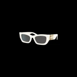 Slate Gray Lenses Miu Glimpse Sunglasses | Miu Miu