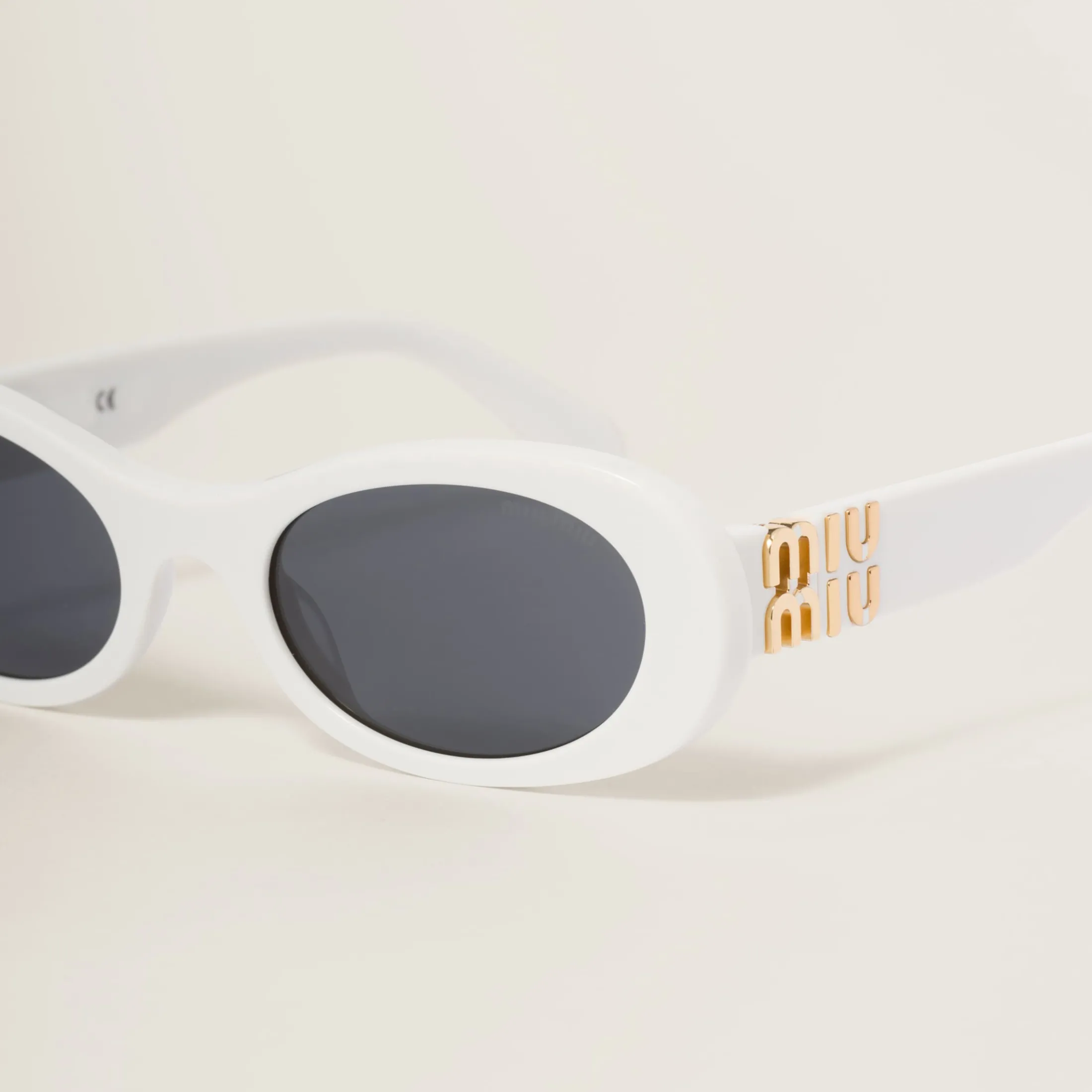 Slate Gray Lenses Miu Glimpse Sunglasses | Miu Miu