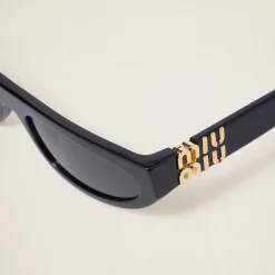 Slate Gray Lenses Miu Glimpse Sunglasses | Miu Miu