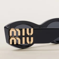 Slate Gray Lenses Miu Glimpse Sunglasses | Miu Miu