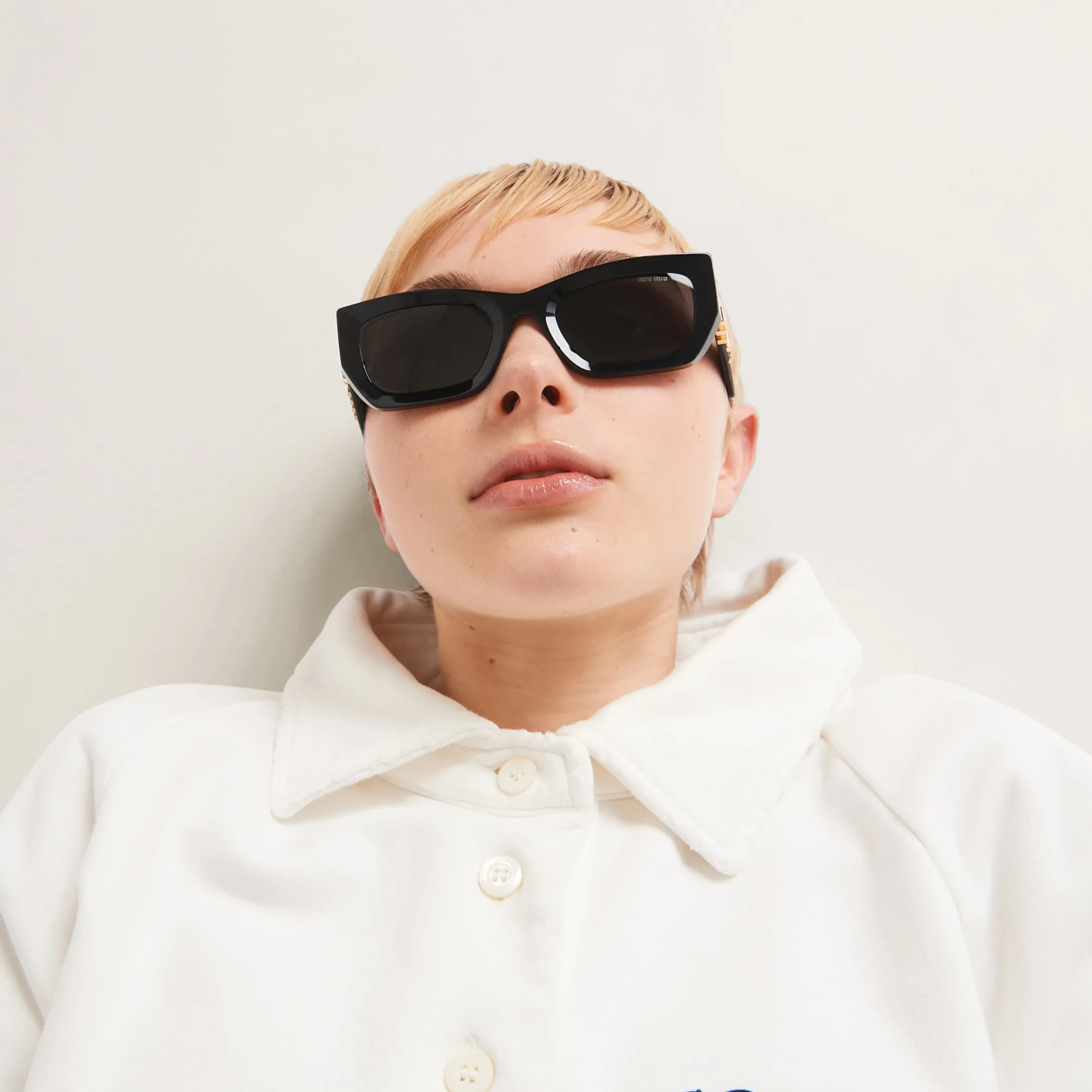 Slate Gray Lenses Miu Glimpse Sunglasses | Miu Miu