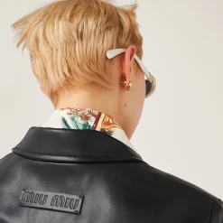 Slate Gray Lenses Miu Glimpse Sunglasses | Miu Miu
