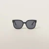 Slate Gray Lenses Miu Miu Logo Sunglasses | Miu Miu