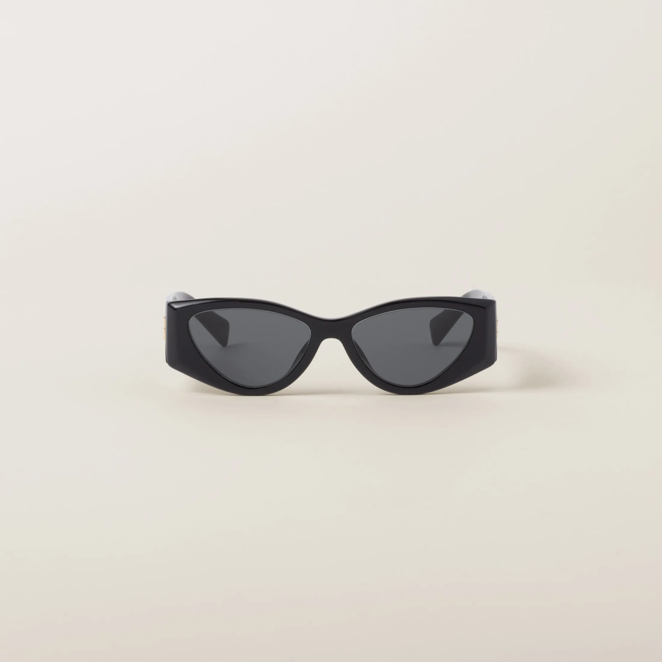 Slate Gray Lenses Miu Miu Logo Sunglasses | Miu Miu