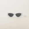 Slate Gray Lenses Miu Miu Logo Sunglasses | Miu Miu