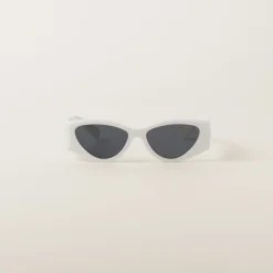 Slate Gray Lenses Miu Miu Logo Sunglasses | Miu Miu