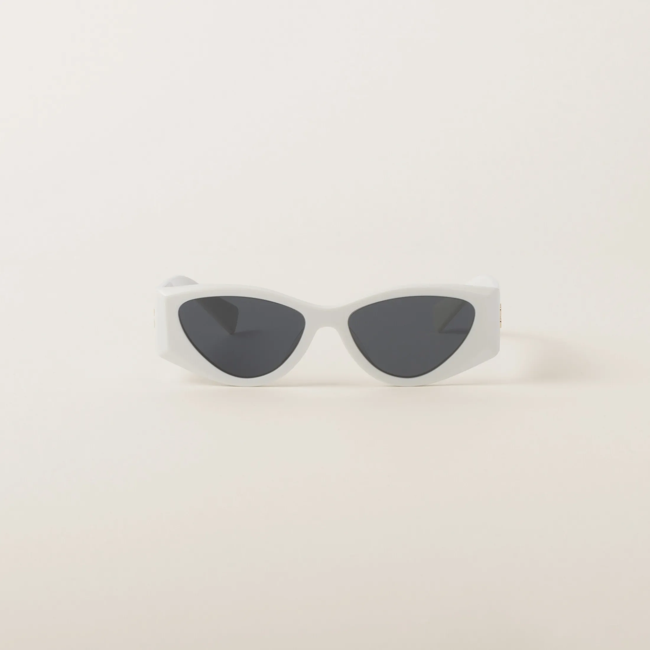Slate Gray Lenses Miu Miu Logo Sunglasses | Miu Miu