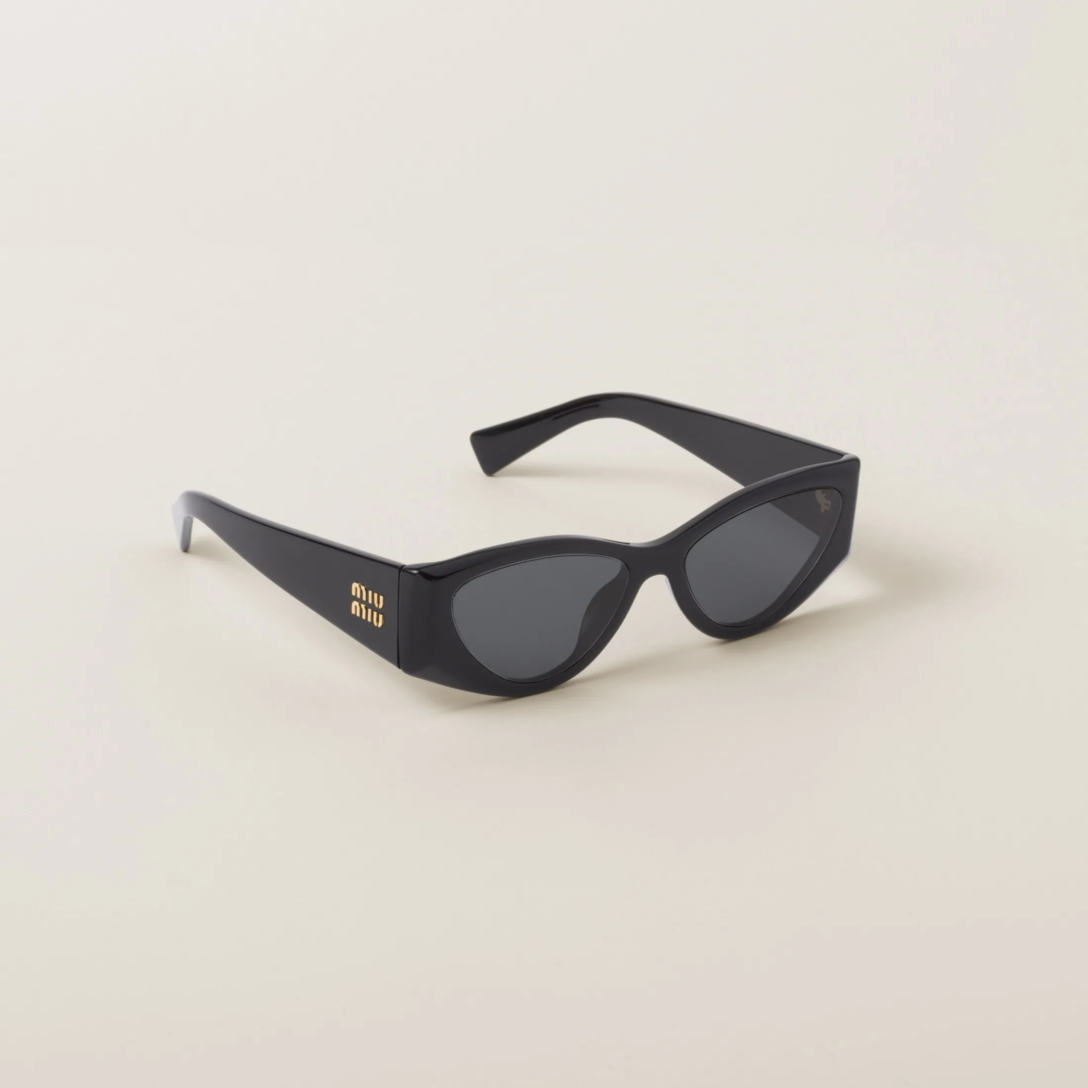 Slate Gray Lenses Miu Miu Logo Sunglasses | Miu Miu