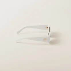 Slate Gray Lenses Miu Miu Logo Sunglasses | Miu Miu