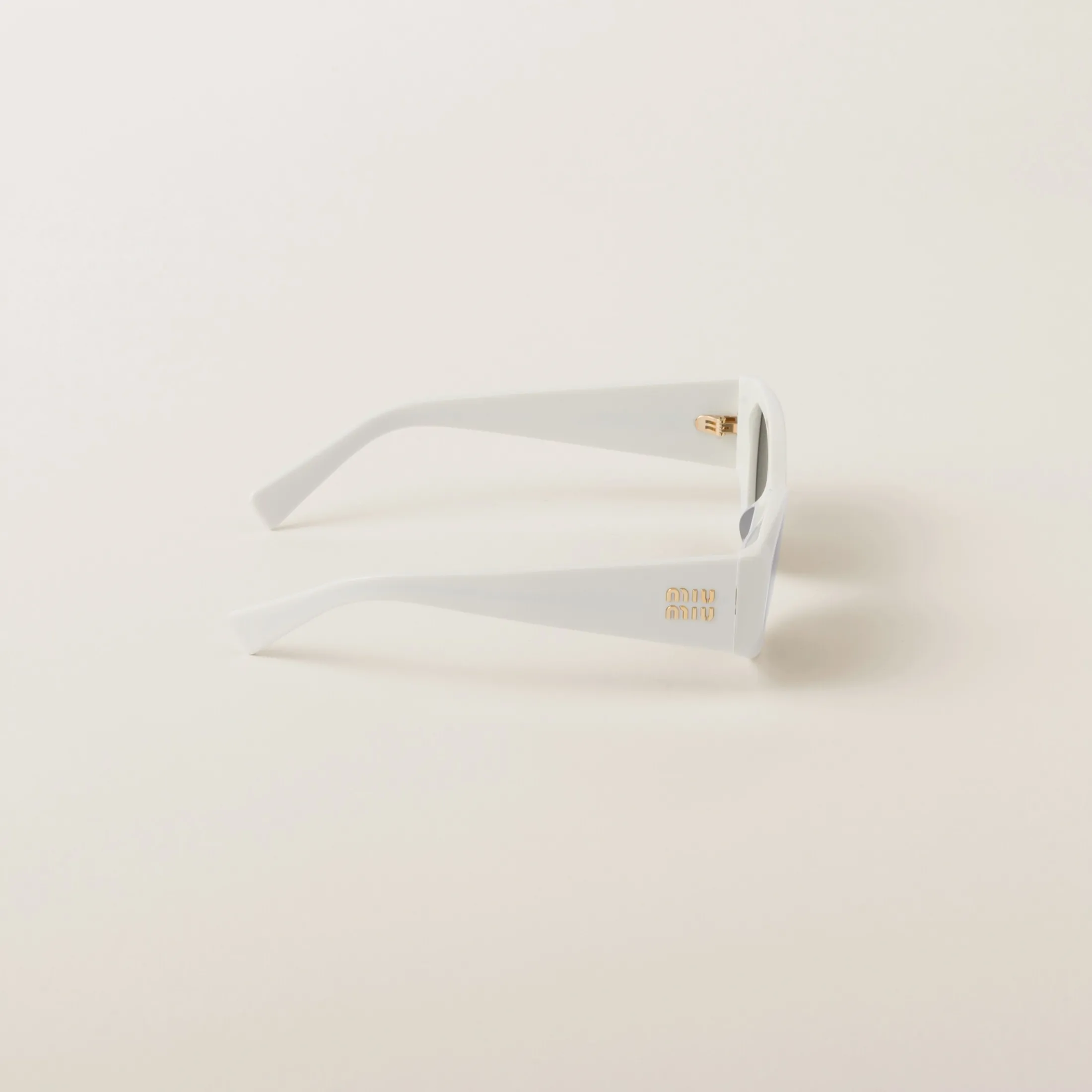 Slate Gray Lenses Miu Miu Logo Sunglasses | Miu Miu