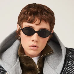 Slate Gray Lenses Miu Regard Sunglasses | Miu Miu