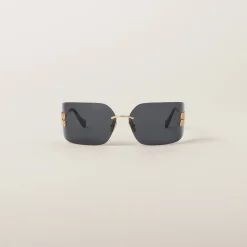 Slate Gray Lenses Runway Sunglasses | Miu Miu