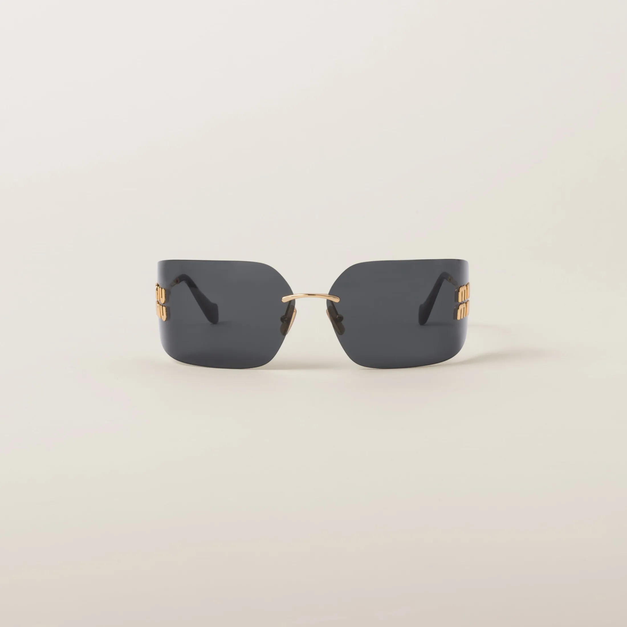 Slate Gray Lenses Runway Sunglasses | Miu Miu