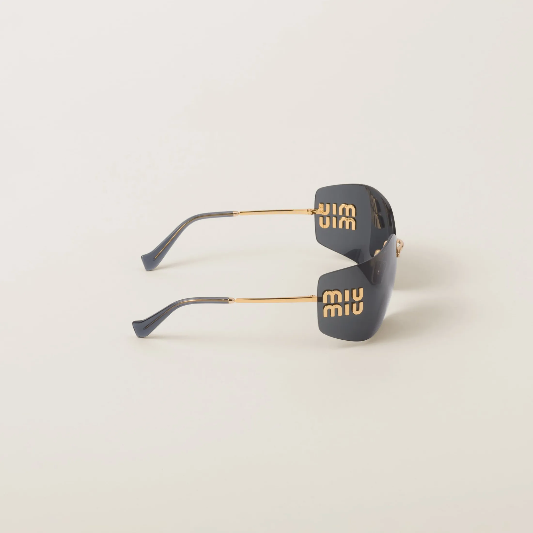 Slate Gray Lenses Runway Sunglasses | Miu Miu