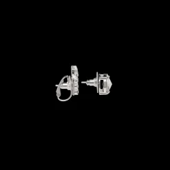 Steel/crystal Crystal Earrings | Miu Miu