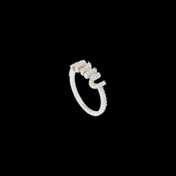 Steel/crystal Crystal Ring | Miu Miu