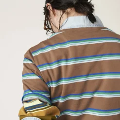 Tobacco/bluette/green Jersey T-shirt | Miu Miu