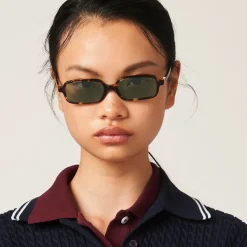 Water Green Lenses Miu Regard Sunglasses | Miu Miu