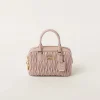Water Lily Arcadie Matelassé Nappa Leather Bag | Miu Miu