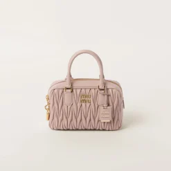 Water Lily Arcadie Matelassé Nappa Leather Bag | Miu Miu