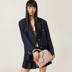 Water Lily Arcadie Matelassé Nappa Leather Bag | Miu Miu