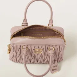 Water Lily Arcadie Matelassé Nappa Leather Bag | Miu Miu