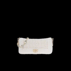 White Fabric Shoulder Bag | Miu Miu